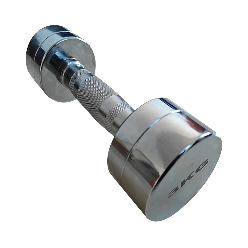 Quả tạ Chrome bạc