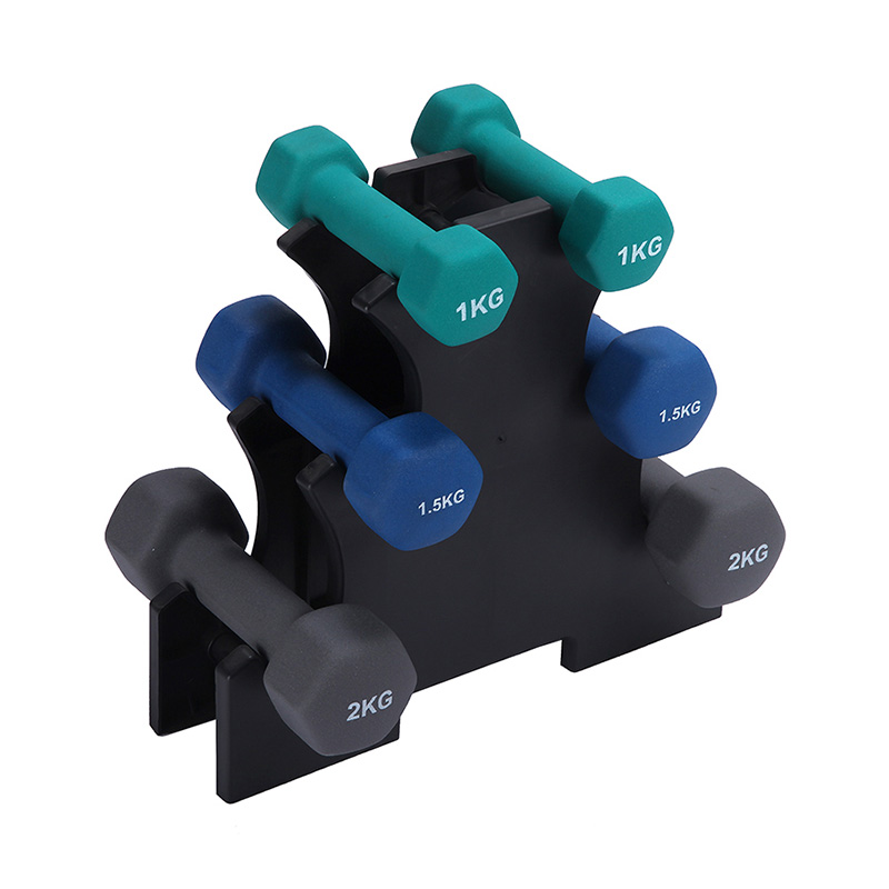 Quả tạ lục giác bọc cao su Vinyl Neoprene