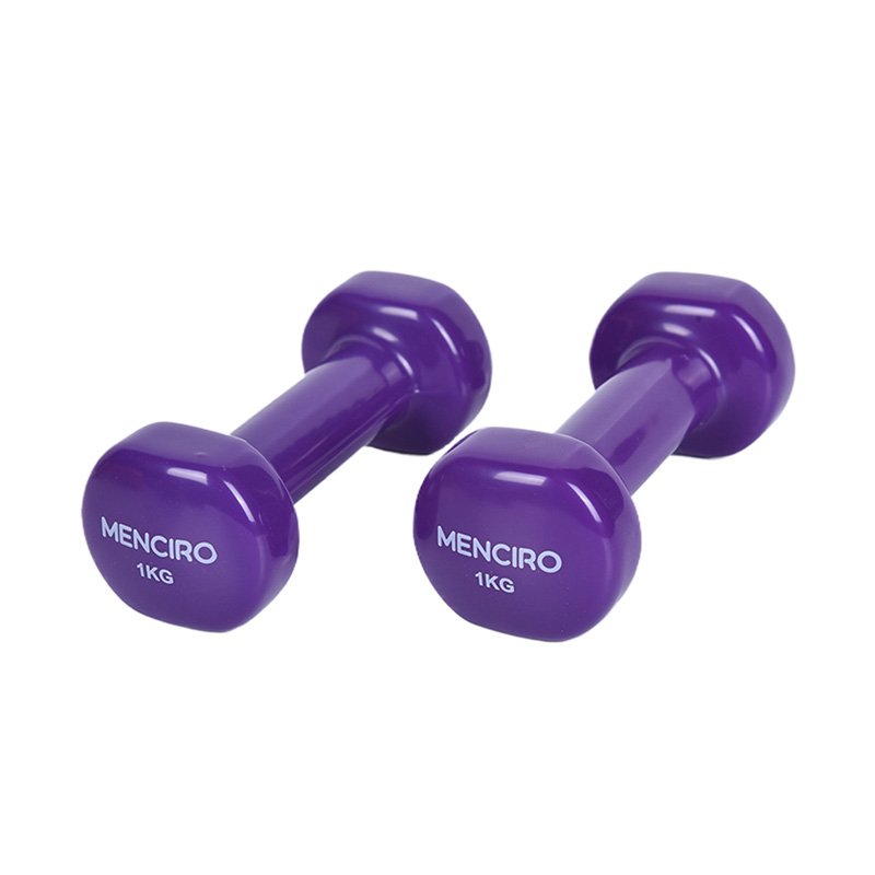 Quả tạ phủ nhựa vinyl không mùi 1kg
