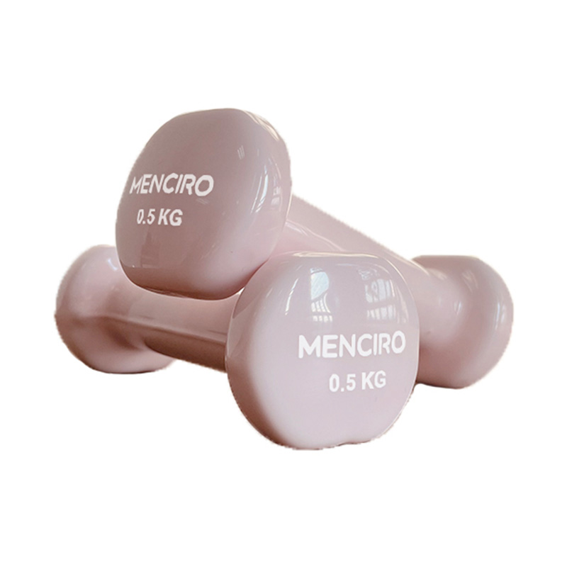 Kết hợp bộ tạ đúc nhựa đầy màu sắc 0,5kg